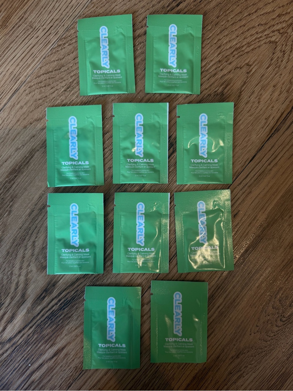 Topicals CLEARLY Clarifying & Calming Mask (10 packs)